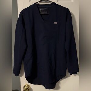 Figs Nave Halle Long Sleeve Scrub Top